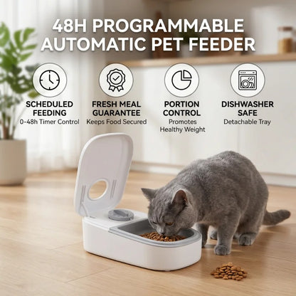 48-Hour Timed Pet Feeder